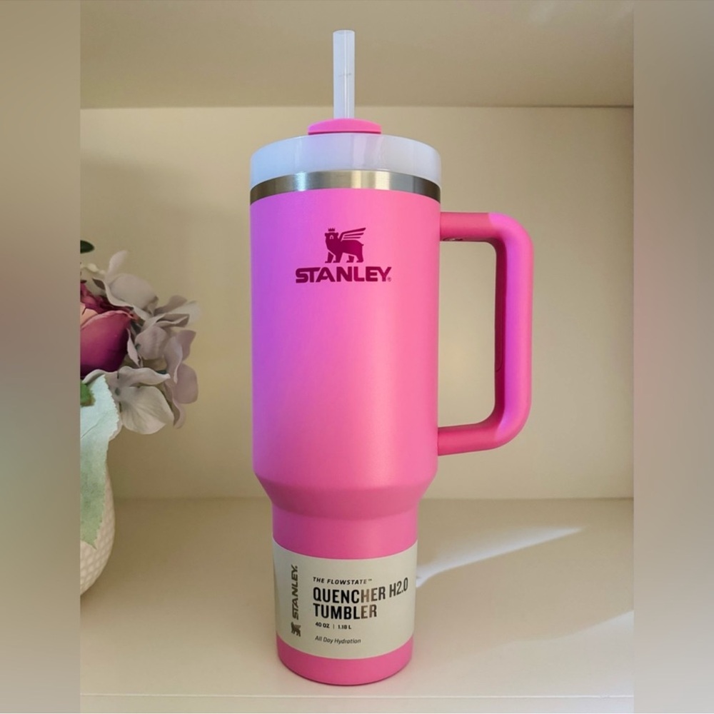 🎉LAST CHANCE🎉Stanley 40oz. Quencher H2.0 FlowState‎ Tumbler Peony